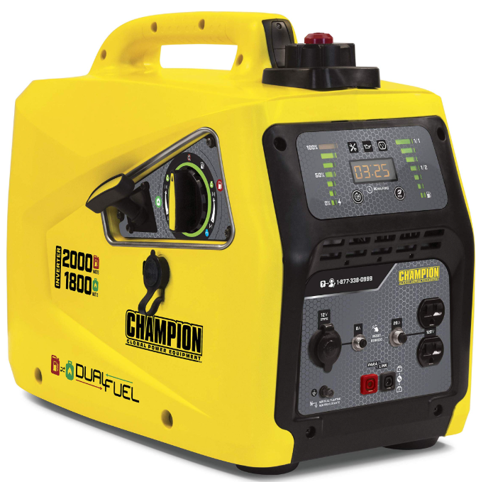 Champion 2000W Dual Fuel Inverter (100402)
